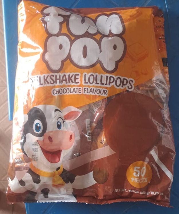 Fun Pop Milkshake Lollipop*50