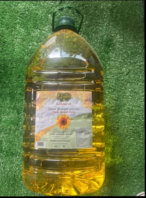 Eiger Sunflower Oil 10ltrs