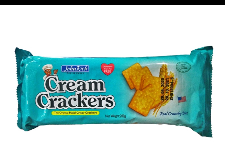 John Rich Cream cracker's 200g 