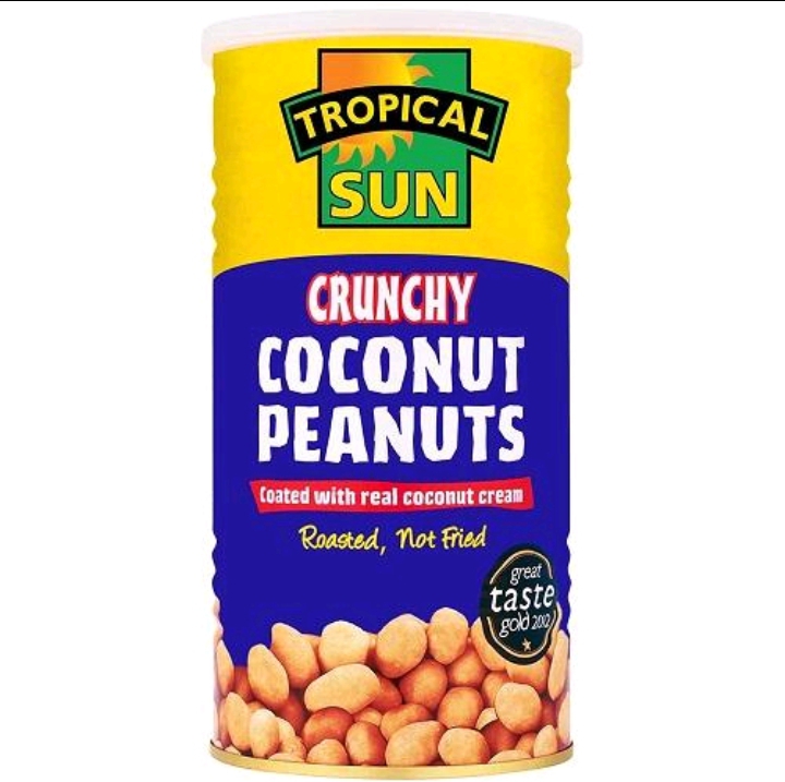 Tropical Sun Crunchy Coconut Peanuts 165g